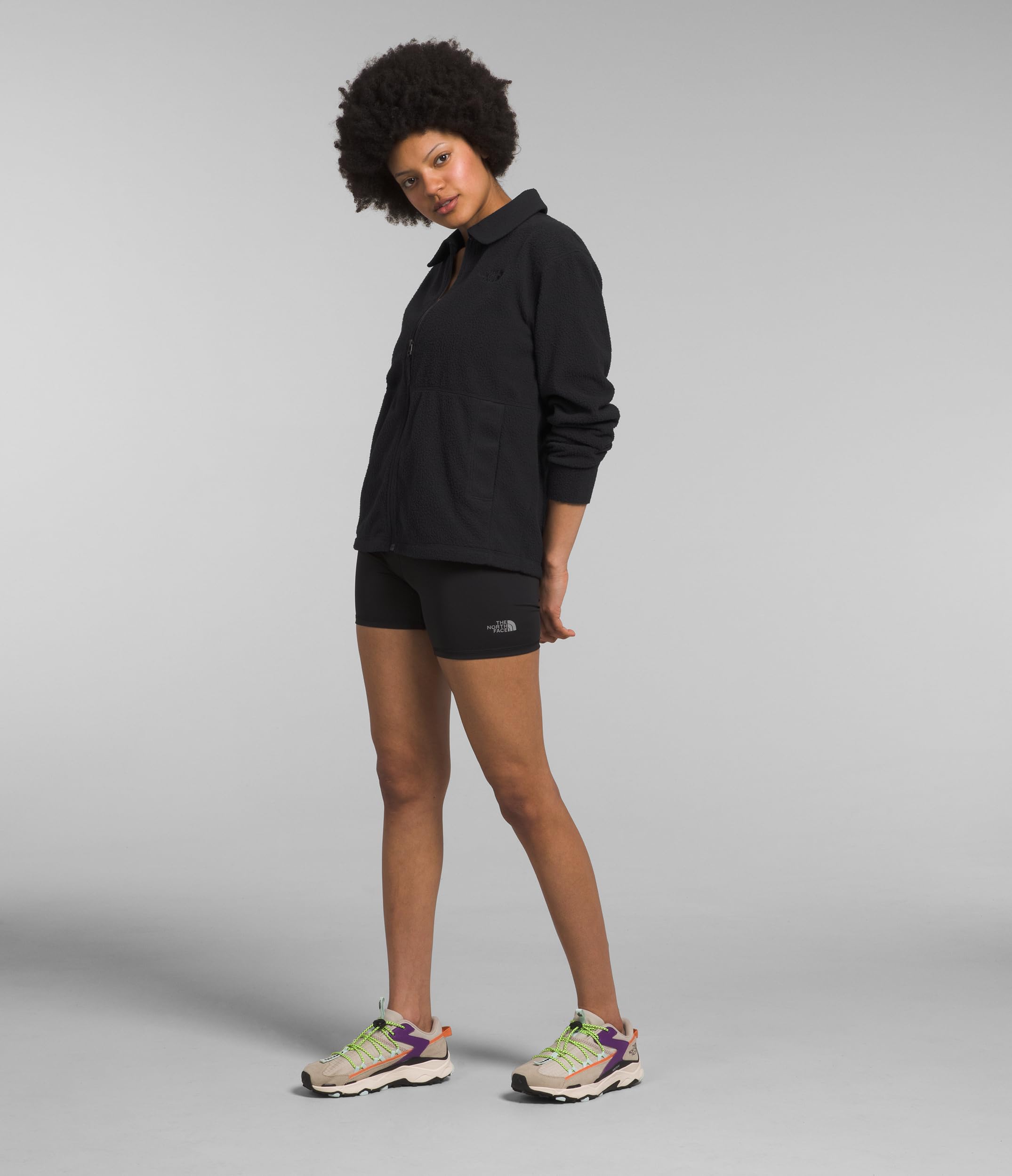 THE NORTH FACE Women's Pali Pile Fleece Jacket - Warm Winter Fleece Coat for Hiking, Camping & Outdoor Activities | Cozy Casual Wear for Women