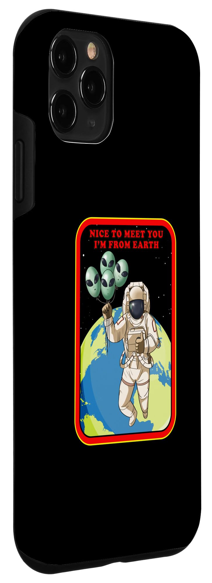 iPhone 11 Pro Case - Astronaut Earthling Design | Durable Protective Phone Cover for iPhone 11 Pro | Perfect for Space Enthusiasts & Sci-Fi Fans