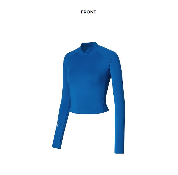 Anti-Crack Symbol Rash Guard - UPF 50+ Sun Protection for Surfing, Swimming & Outdoor Activities