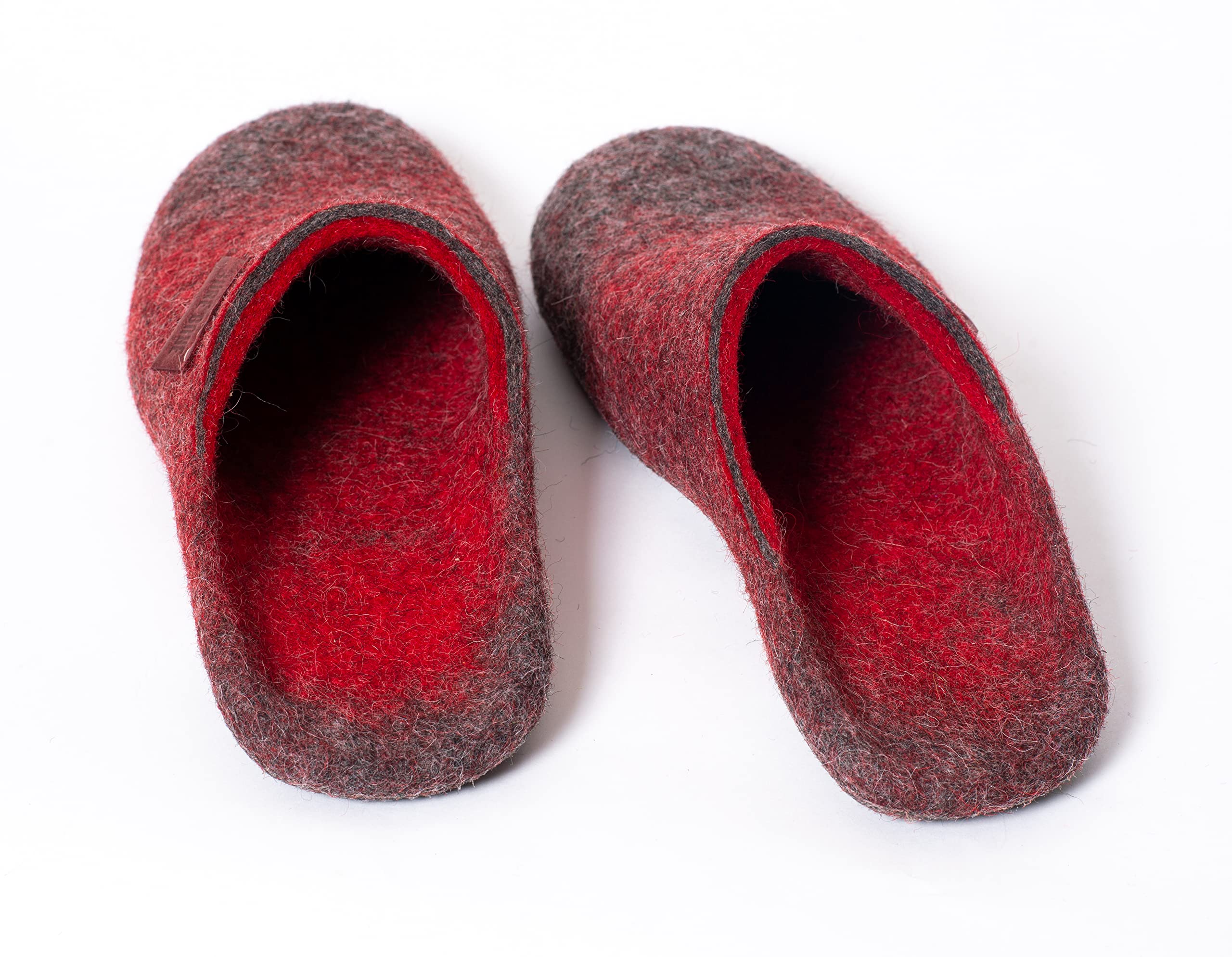 Cozy Felted Wool Slippers for Women - Non-Slip Indoor/Outdoor House Shoes - Perfect Mothers Day Gift for Her - Ideal for Home, Office & Relaxation