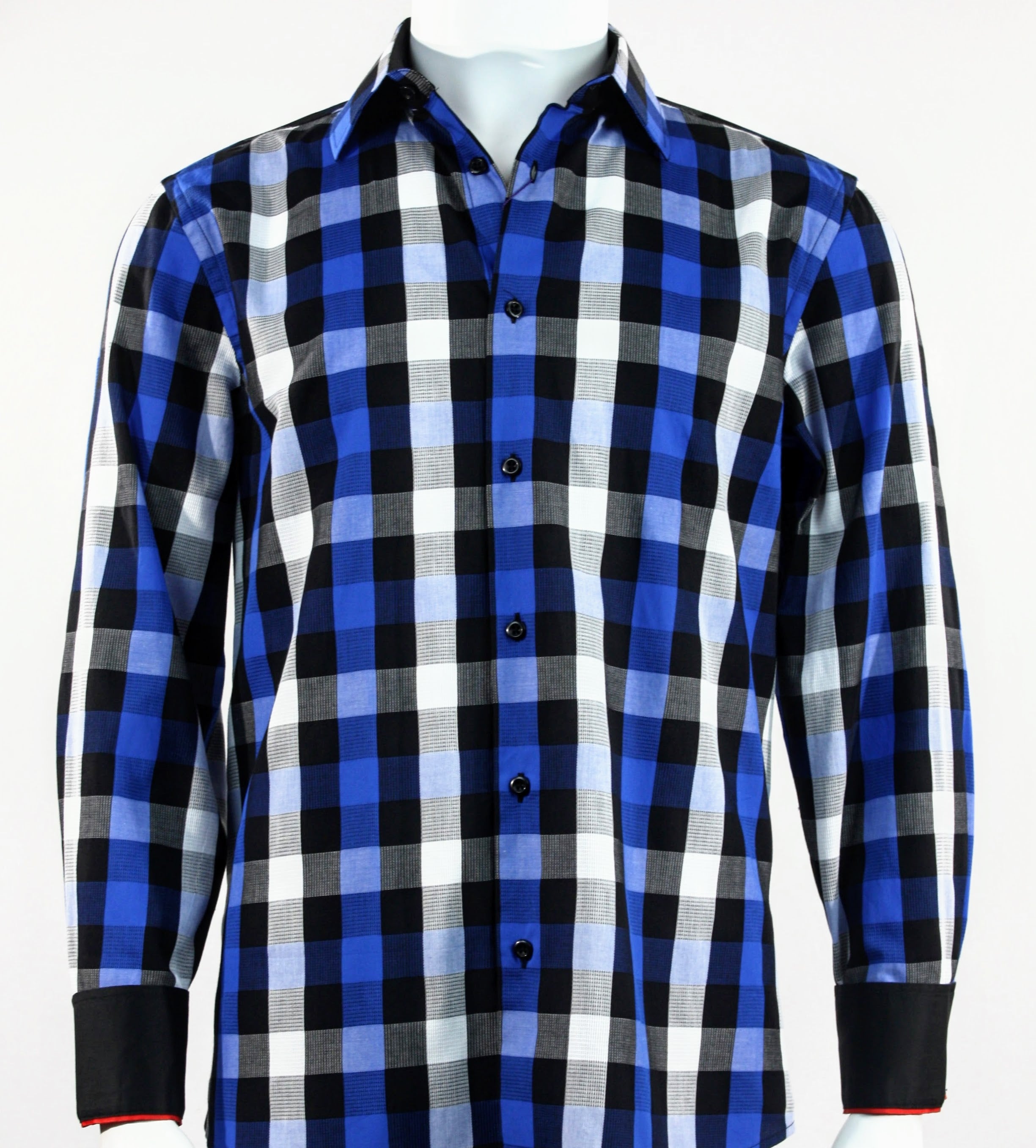 Cado Men's Long Sleeve Casual Shirt - Comfortable Button Down Shirt for Office, Business & Everyday Wear | Slim Fit Dress Shirt for Men