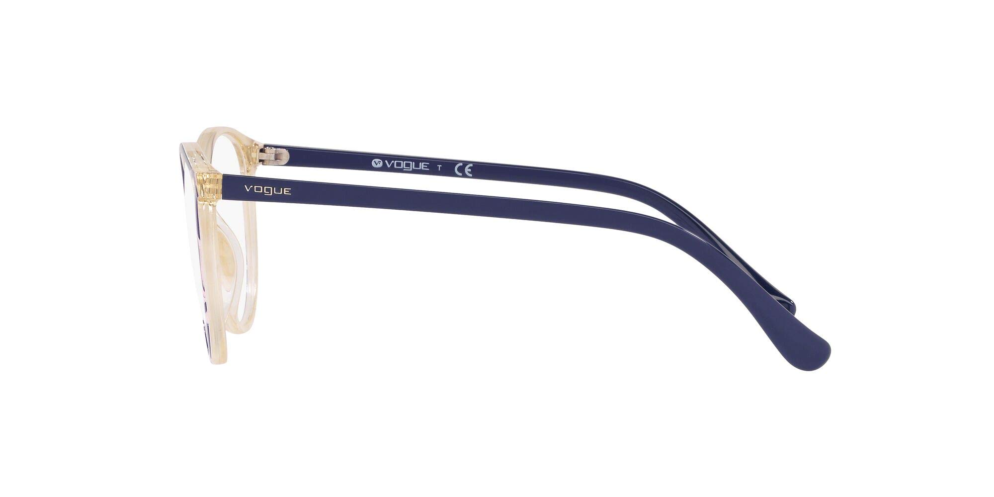 Vogue Eyewear Vo5254 Round Prescription Glasses for Women - Stylish & Lightweight Eyeglass Frames for Everyday Wear, Office & Reading