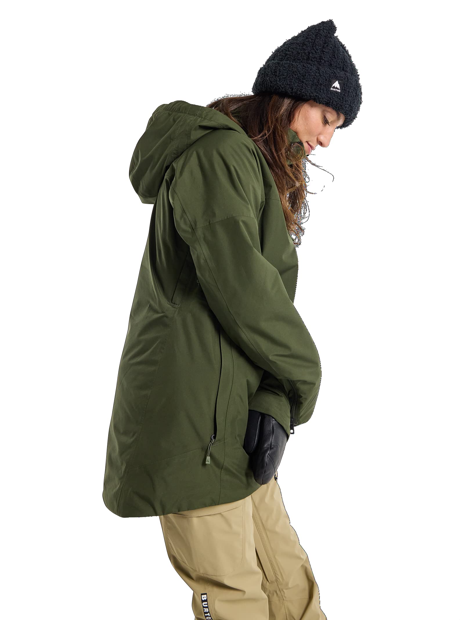 Burton Women's Gore-Tex Pillowline Insulated Jacket - Waterproof Winter Coat for Skiing, Snowboarding & Outdoor Adventures