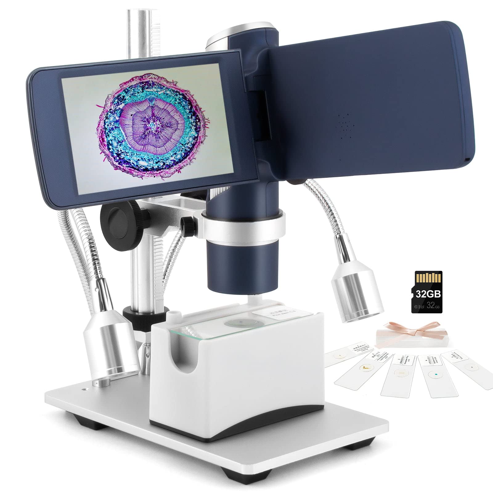 Andonstar AD203S 7X-220X HDMI Digital Microscope with 4