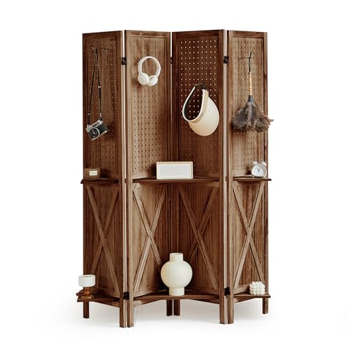 4 Panels Brown