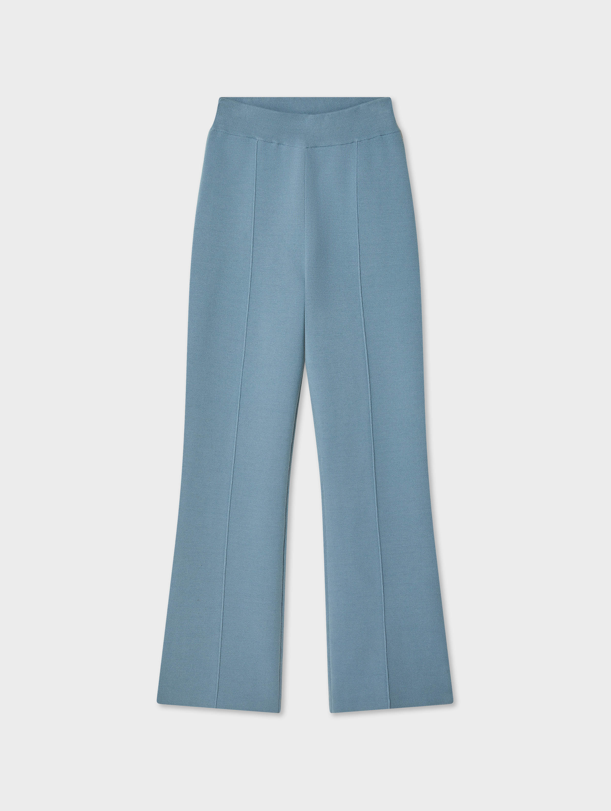 Superfine Organic Cotton Kick Flare Pants for Women - High Waisted Boho Wide Leg Trousers - Comfortable Yoga & Lounge Pants for Casual Wear, Travel & Office