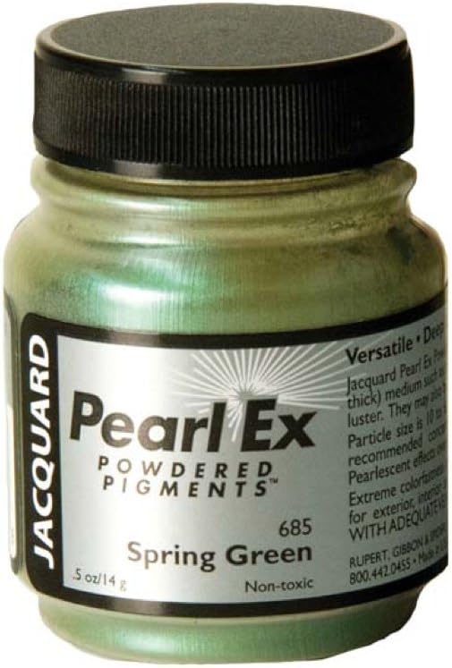 Pearl Ex Powdered Pigments - Jacquard Metallic Paint for Arts & Crafts - 1/2 oz - Perfect for Scrapbooking, Card Making & DIY Projects