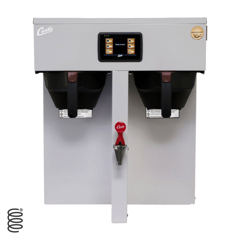 G4TP1T10A3100 G4 Twin 1.0 Gallon Commercial Coffee Brewer - Perfect for Offices, Restaurants, and Cafes