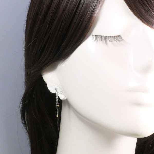 18K Yellow Gold and White Gold Earrings for Women - Elegant Hoop, Stud, and Drop Earrings - Perfect for Weddings, Parties, and Everyday Wear