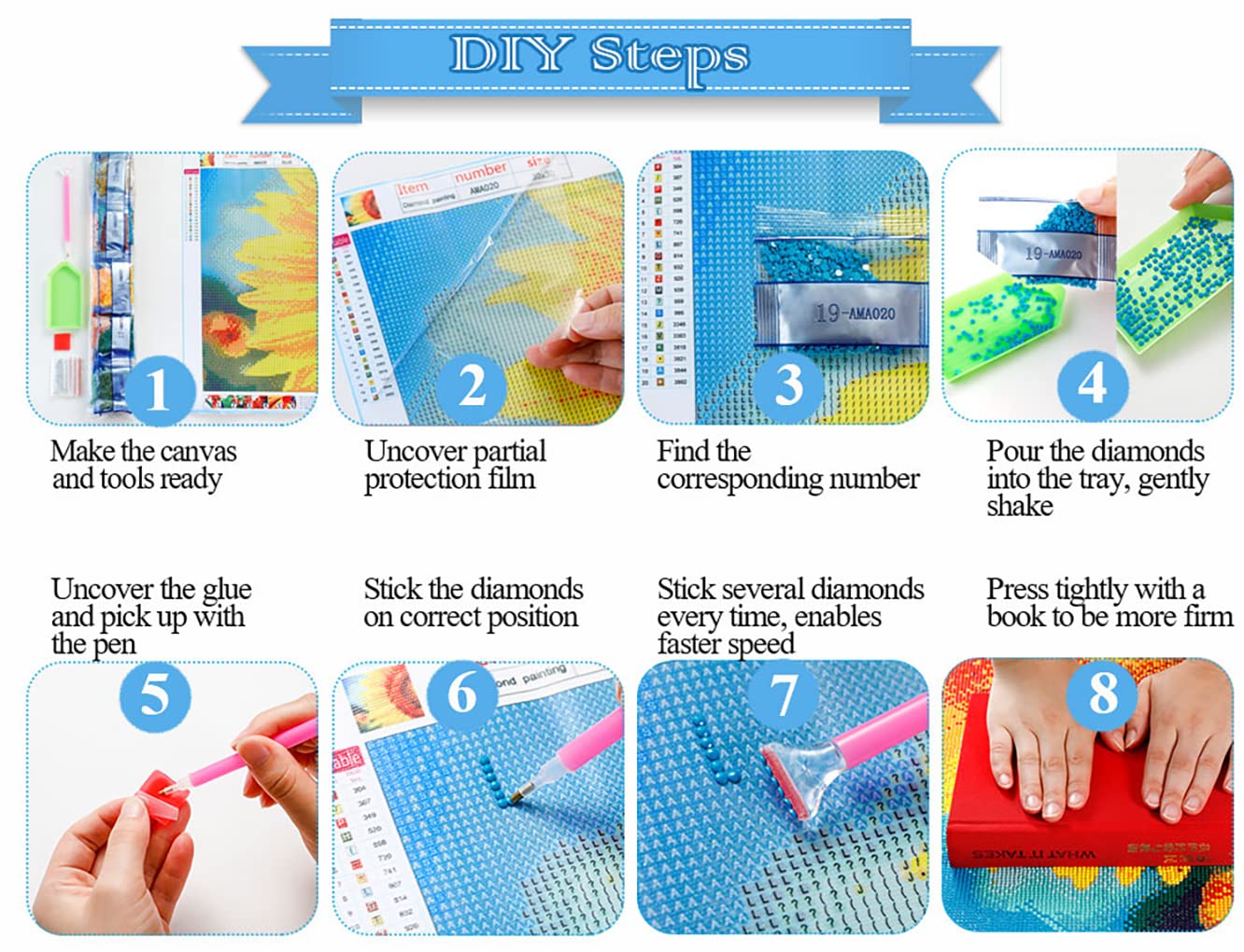 Eiazuiks 5D Diamond Painting Kit for Adults - DIY Full Drill Bird Diamond Art, 12x16 Inch Wall Decor, Relaxing Craft Gift for Home & Office | Perfect for Stress Relief, Mindfulness & Creative Hobbies