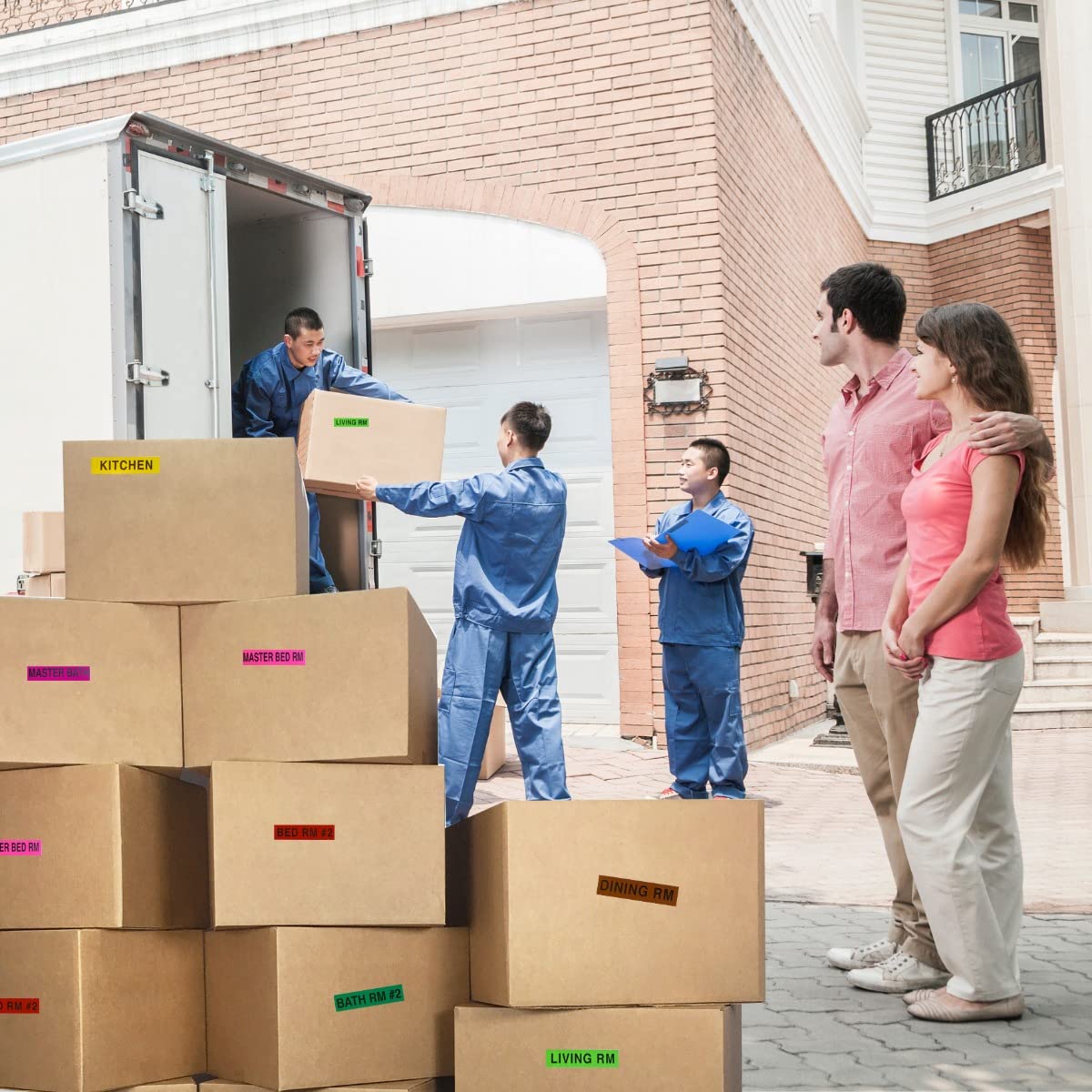 UBOXES 5 Room Moving Kit - 50 Large Moving Boxes with $94 Worth of Moving Supplies | Perfect for Home Relocation, Apartment Moving & Storage Organization