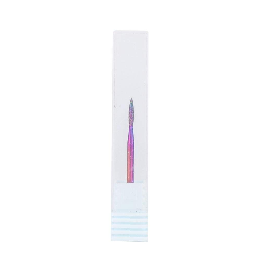 Professional Nail Art Electroplating Emery Alloy Drill Bits - Manicure Grinding Heads for Nail Polishing & Cleaning - Perfect for Salon, Home Nail Care & DIY Nail Art (#3)