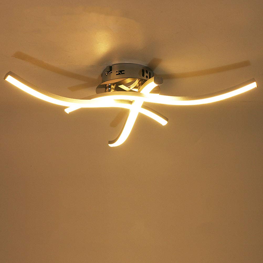 Totority 1pc LED Ceiling Light Fixture, Warm White Creative Chandelier Lamp - Perfect for Living Room, Bedroom, and Dining Room Lighting