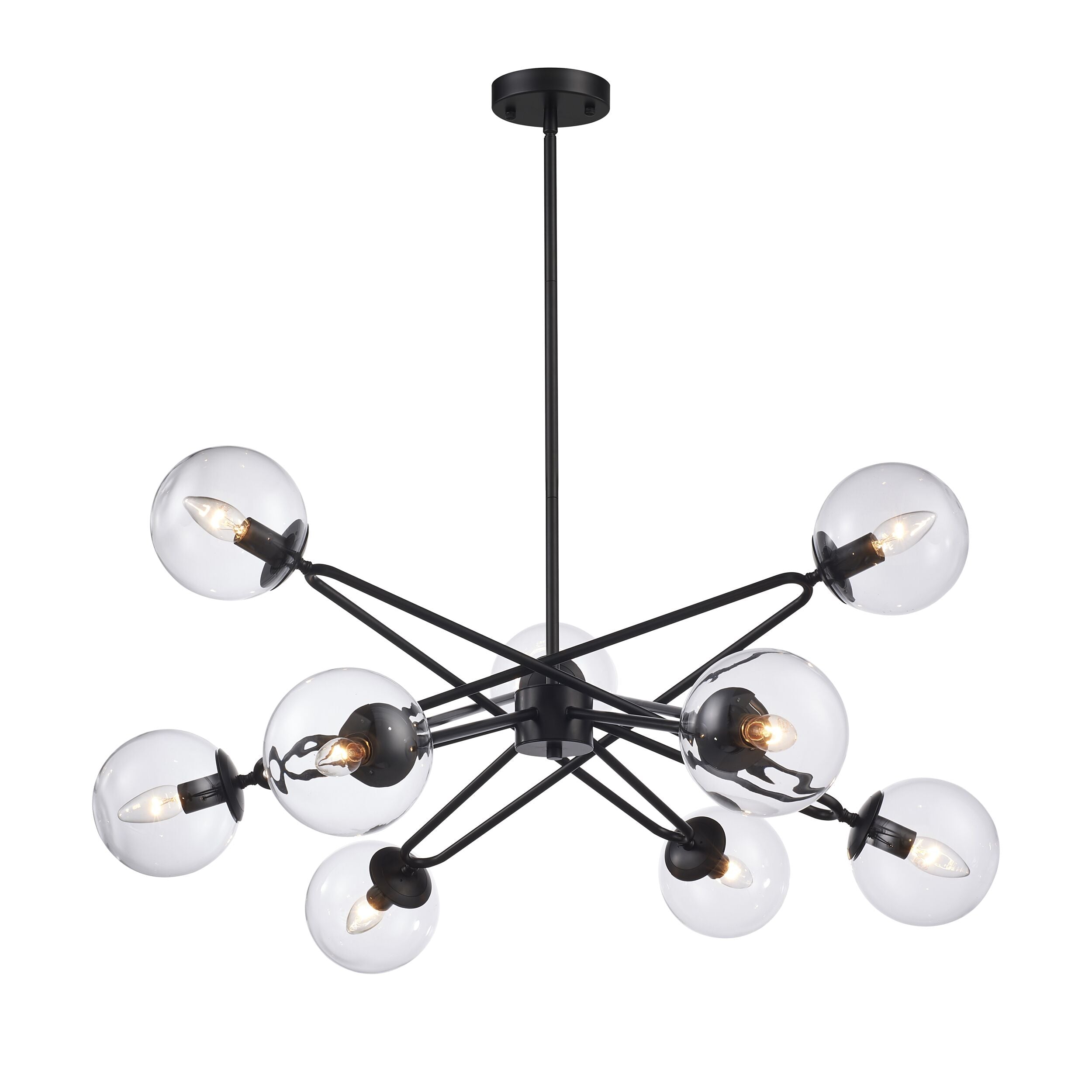 Azura 9-Light Modern Chandelier - 37.4