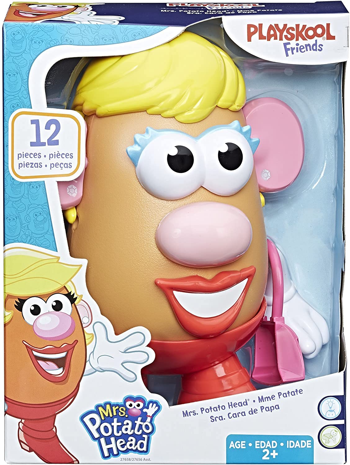 Mr & Mrs Potato Head Toy Set - 2 Pack Fun Family Potato Head Figures for Kids | Perfect for Pretend Play, Birthday Gifts & Family Game Nights