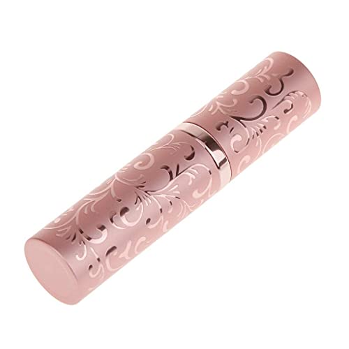 Ubersweet® 10ml Aluminum Travel Perfume Atomizer - Portable Refillable Spray Bottle for On-the-Go Fragrance | Perfect for Gym, Travel & Purse
