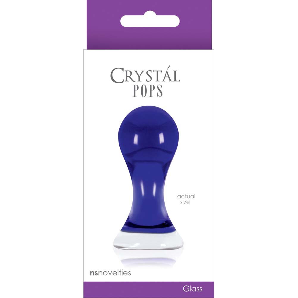 Blue Small Crystal Pops Plug - Stylish Earrings for Women, Perfect for Parties, Weddings & Everyday Wear