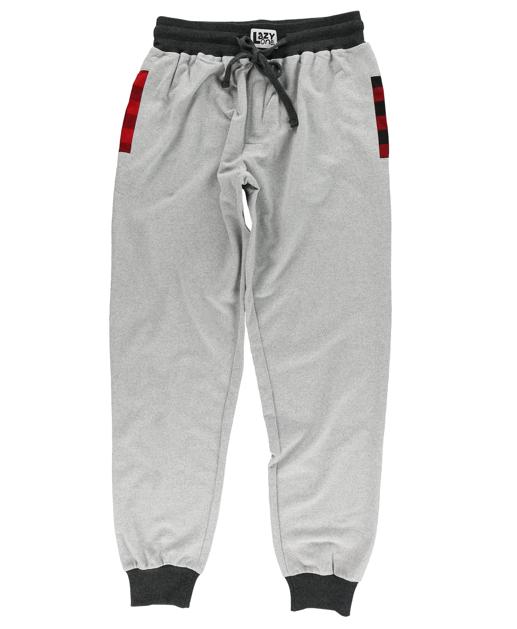 Lazy One Men's Jogger Sweatpants - Soft, Warm Fleece Lounge Pants with Pockets for Comfort & Style | Perfect for Home, Gym & Casual Wear