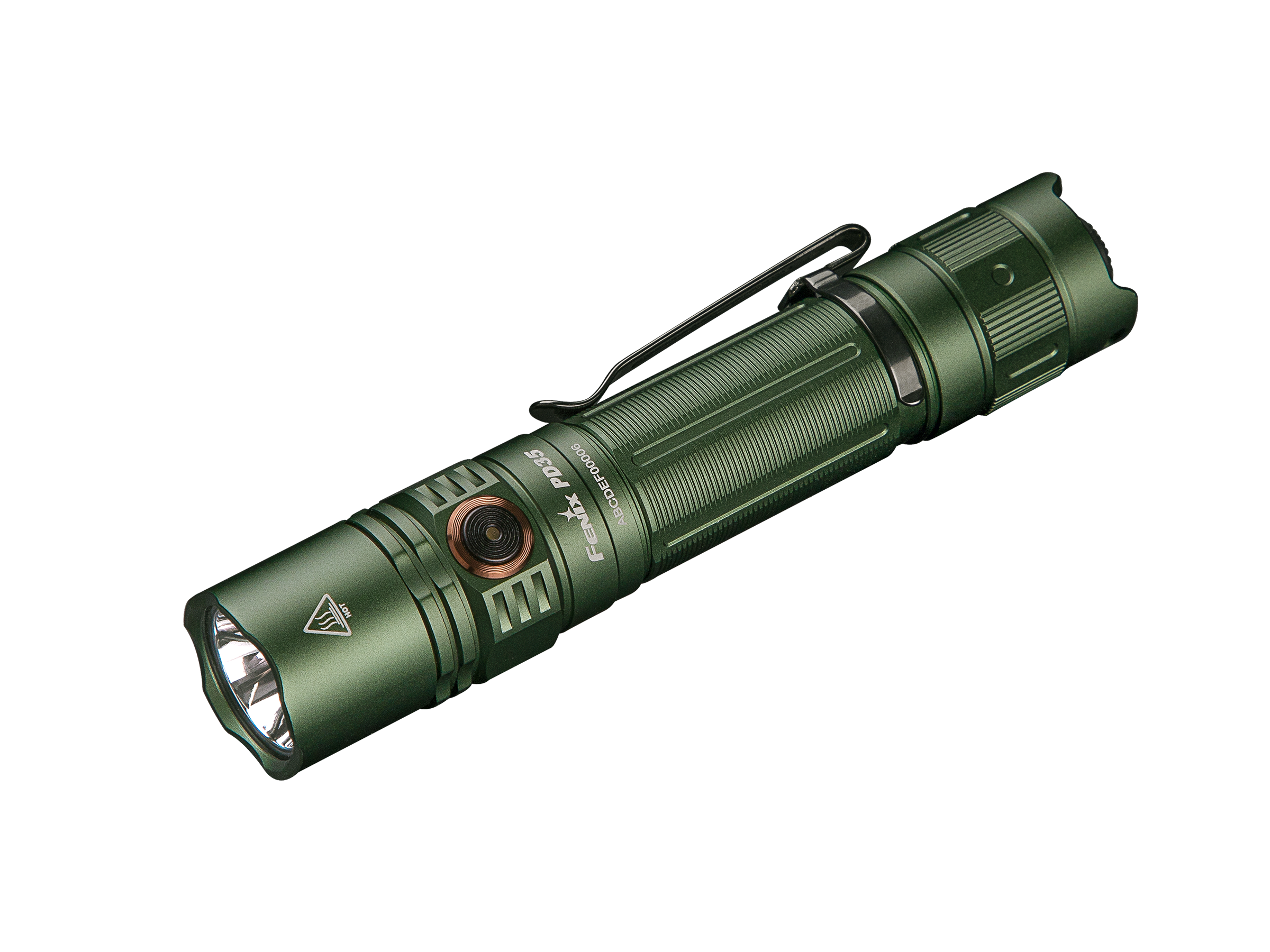 Fenix PD35 V3.0 Tactical Flashlight - 1700 Lumens High Power LED, Rechargeable EDC Torch for Camping, Hiking & Emergency Use