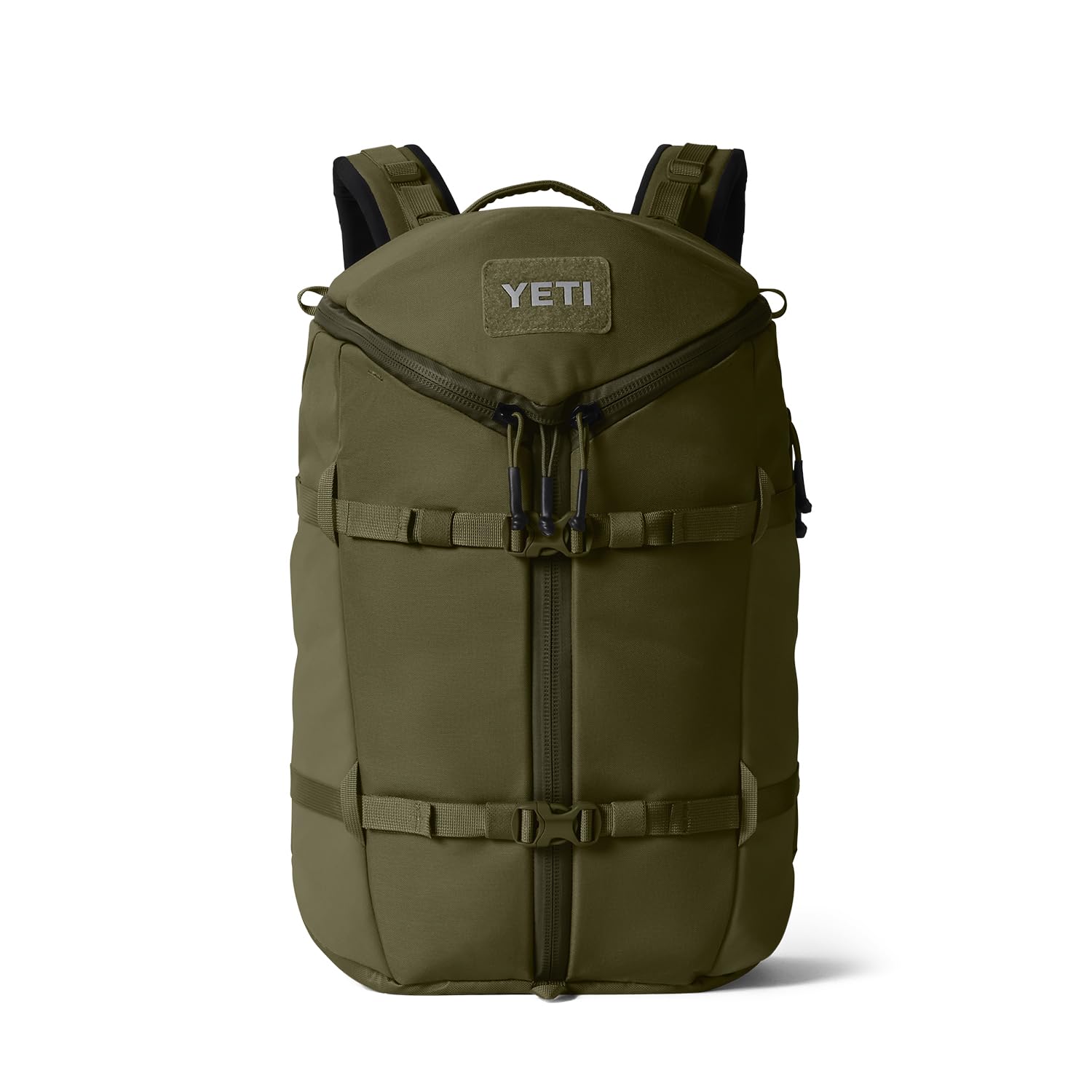 YETI Ranchero Backpack 27L - Durable All-Day Utility Pack for Hiking, Travel & Work | Structured Olive Green Backpack for Outdoor Adventures & Commuting