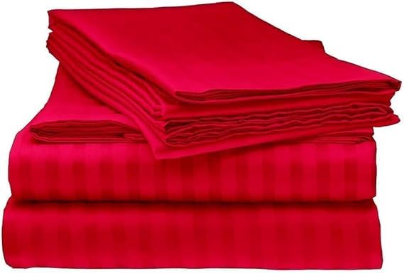 Luxury 1500-TC Egyptian Cotton King Sheets - Deep Pocket for Hotels & Home