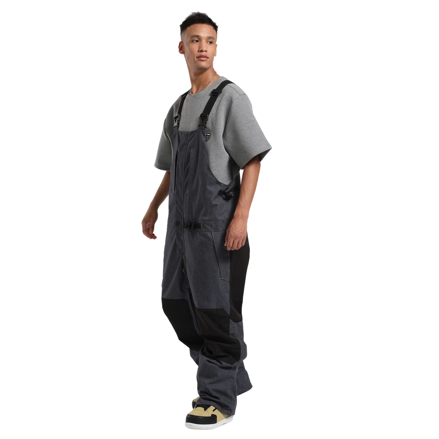 GSOU SNOW Men's & Women's Waterproof Insulated Snowboard Bibs - Ski Overalls & Snow Pants for Winter Sports | Warm & Durable for Snowboarding, Skiing & Outdoor Activities