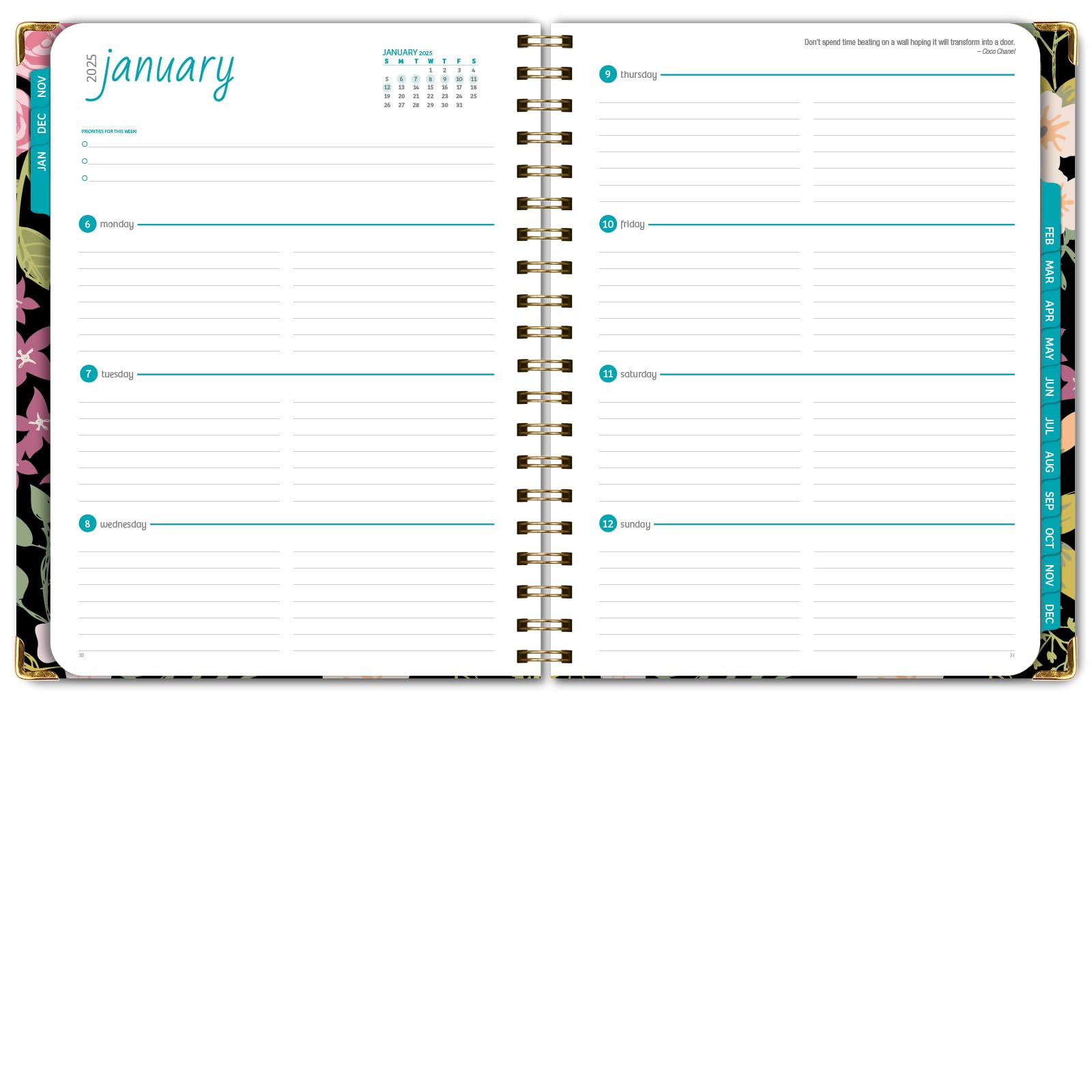 2025 Hardcover Planner 8.5