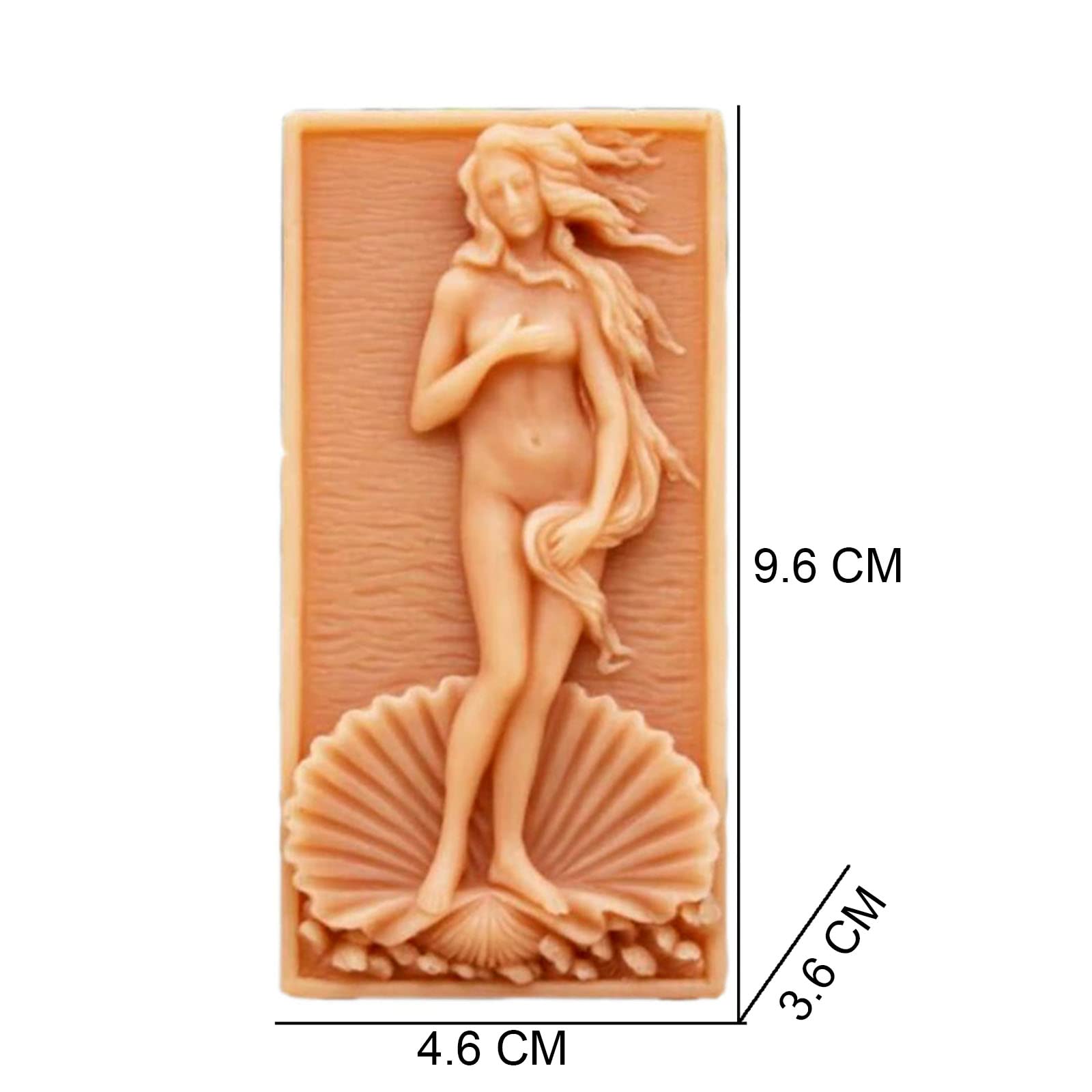 Premium Silicone Soap Molds Set - 6 Pack Reusable DIY Soap Making Molds for Handmade Soaps, Candles, Plaster & Resin Crafts - Perfect for Home Spa, Wedding Favors & DIY Gift Making (12306)