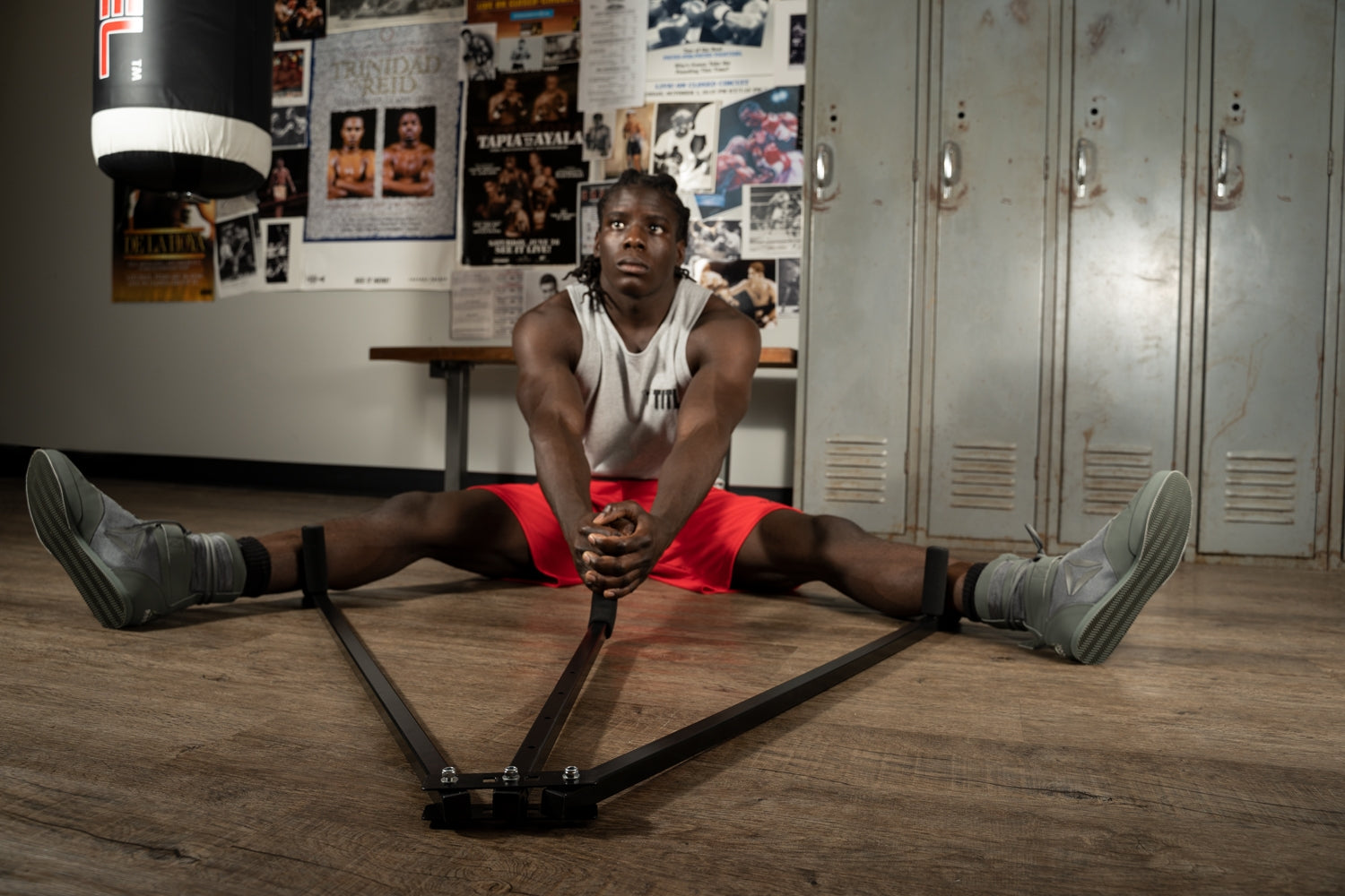 TITLE Boxing Deluxe Leg Stretch - Premium Leg Stretching Strap for Flexibility & Mobility Training - Ideal for Boxing, MMA, Yoga & Home Workouts