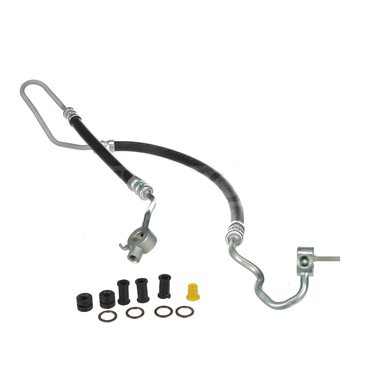 Sunsong 3404379 Power Steering Pressure Line Hose Assembly - High Performance Replacement for Smooth Steering - Perfect for Trucks, SUVs, and Off-Road Vehicles