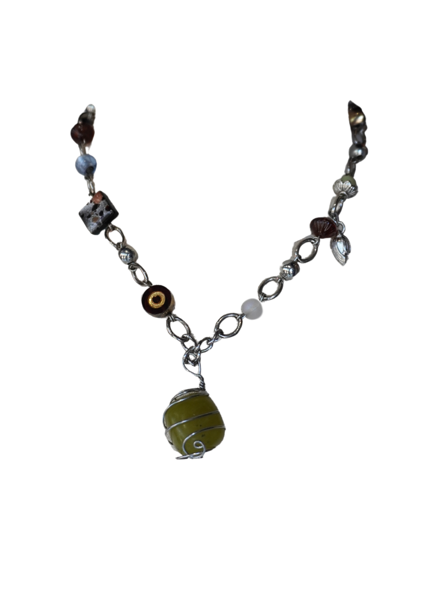 Serpentine's Hiss Upcycled Eco-Friendly Snake Jewelry Necklace - Perfect for Boho Fashion, Nature Lovers & Sustainable Gift Giving