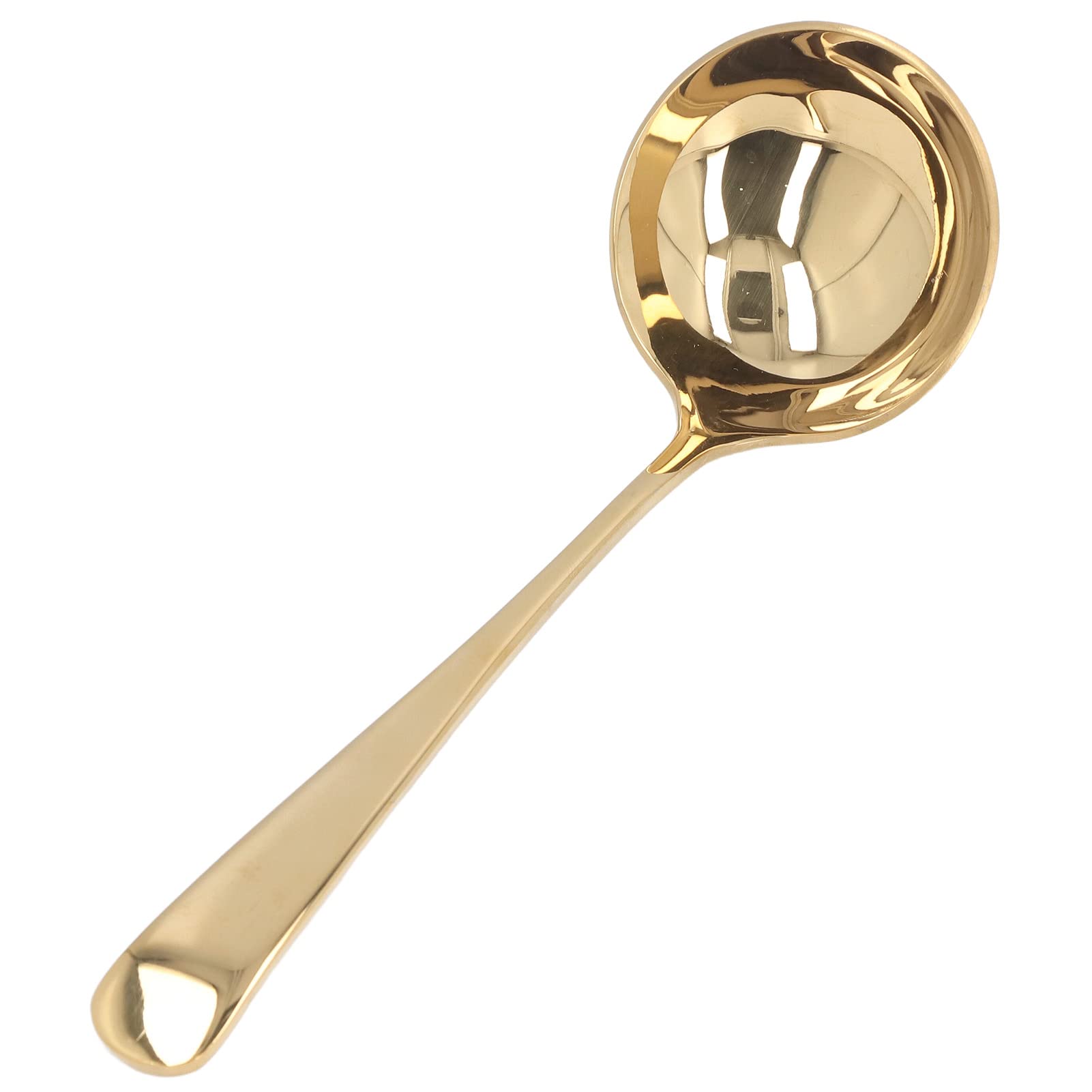 Stainless Steel Soup Ladle - High Heat Resistant Kitchen Spoon for Hot Pot, Soup & Stew - Safe, Durable & Ergonomic Handle - Perfect for Cooking, Serving & Meal Prep