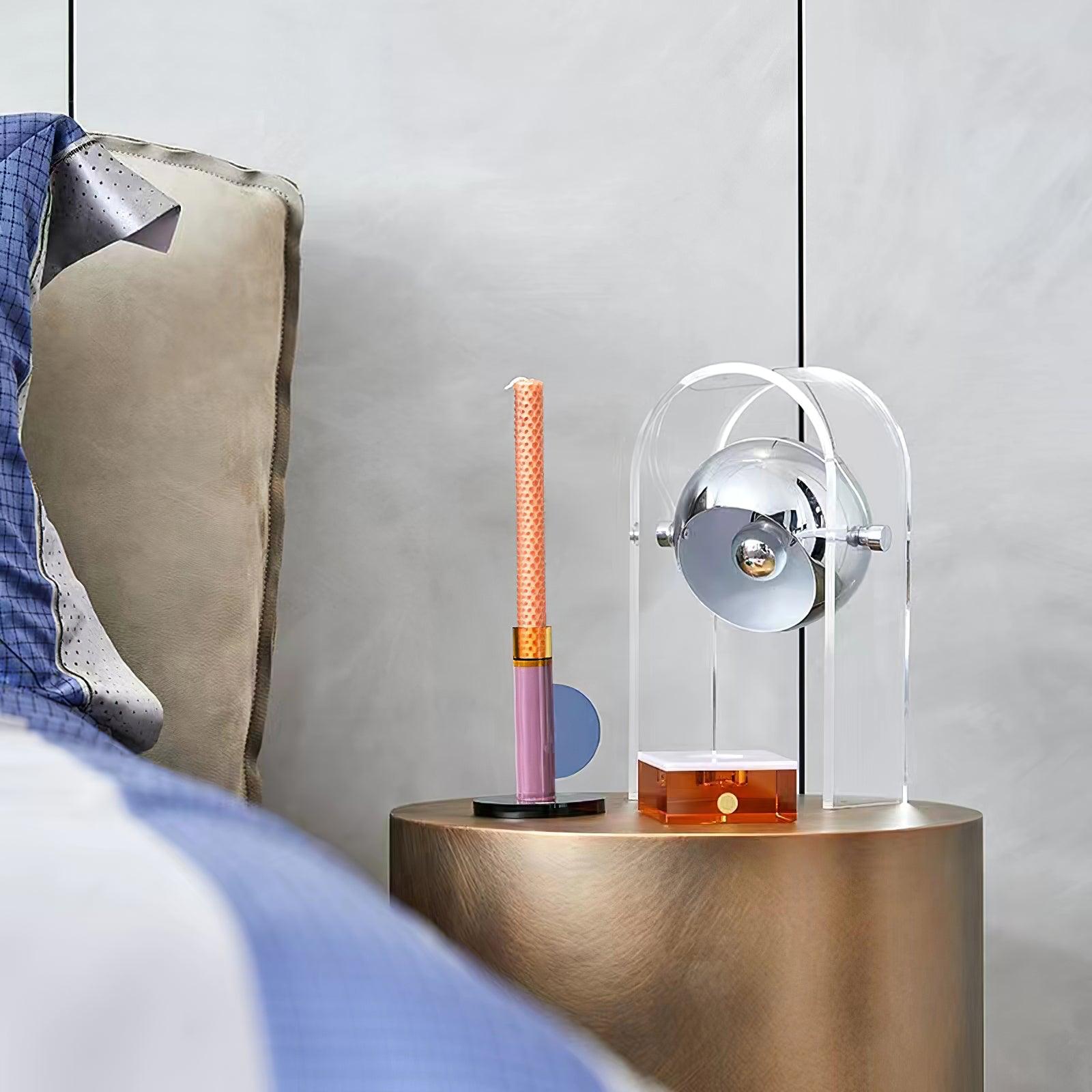 Insta Sensorette Modern Touch Table Lamp - Adjustable Brightness LED Night Light for Bedroom, Living Room, Office - Perfect for Reading, Working & Relaxing