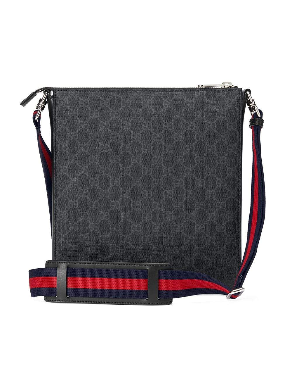 Gucci GG Supreme Messenger Bag for Men & Women - Luxury Crossbody Shoulder Bag - Perfect for Travel, Work & Everyday Use