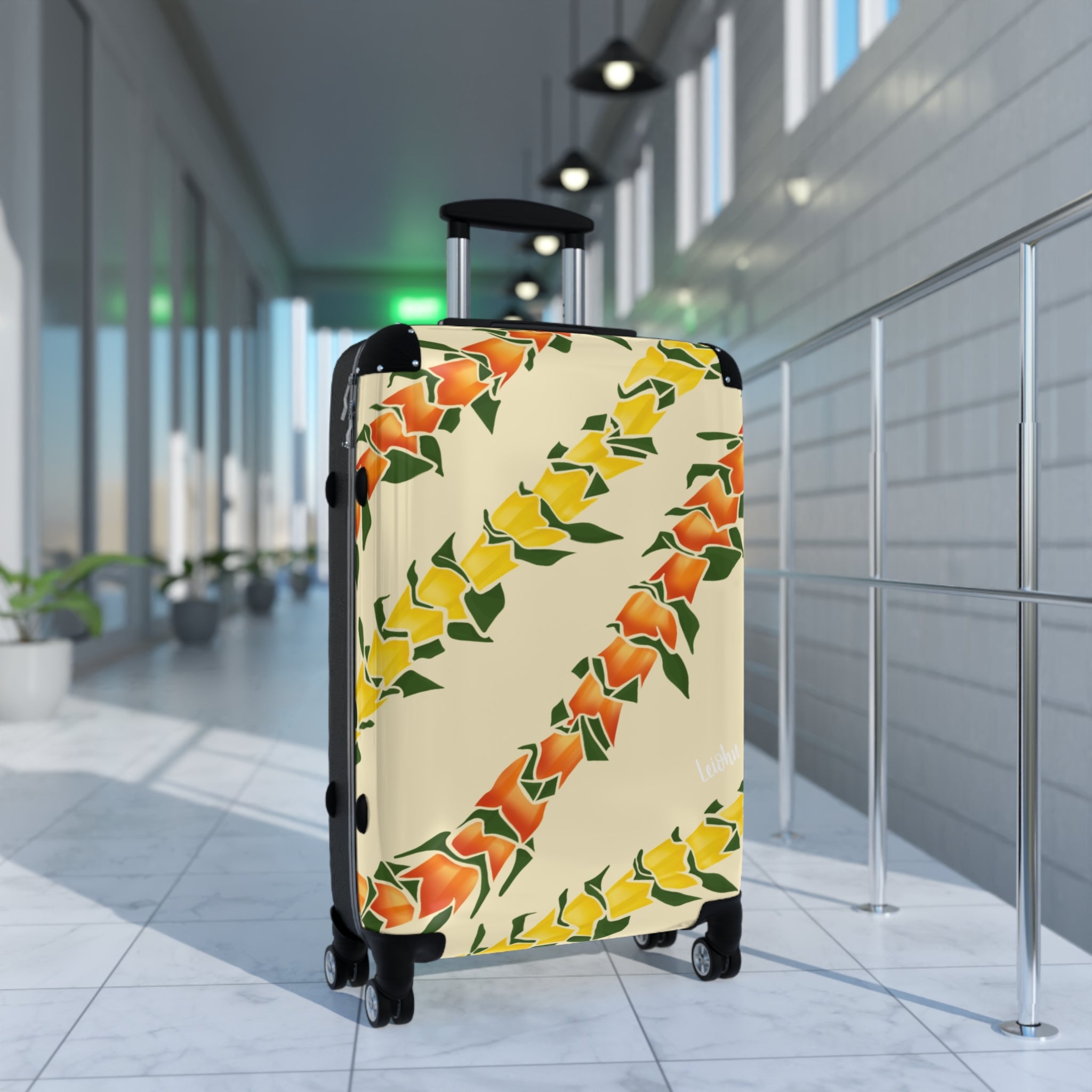 Hala Lei Cabin Suitcase - Lightweight Carry-On Luggage for Travel, Business Trips & Weekend Getaways | Durable & Stylish Spinner Suitcase with TSA Lock