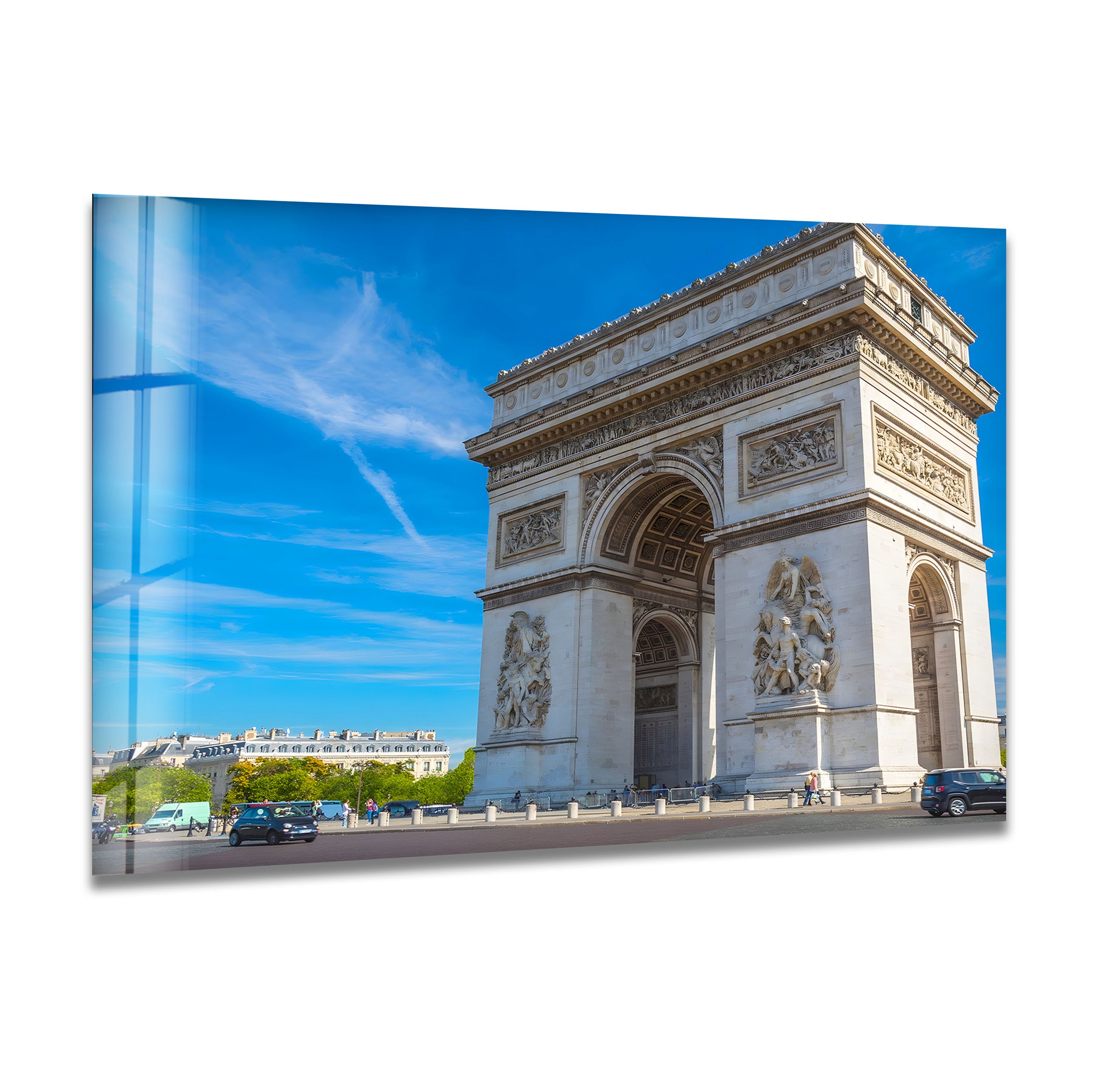 Arc de Triomphe Paris Replica - Classic French Landmark Sculpture for Home Decor, Office Display & Gift Giving