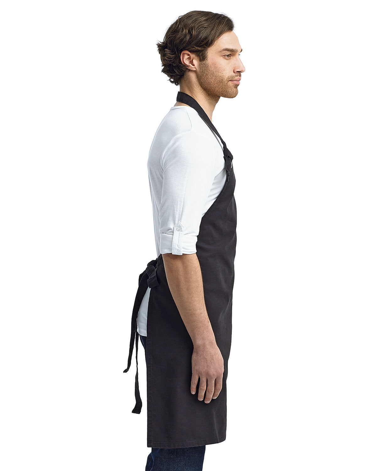 Reprime RP130 Heavy Duty Unisex Canvas Bib Apron - Artisan Collection for Cooking, Grilling & DIY Projects | Durable Cotton Workwear for Chefs, Artists & Crafters