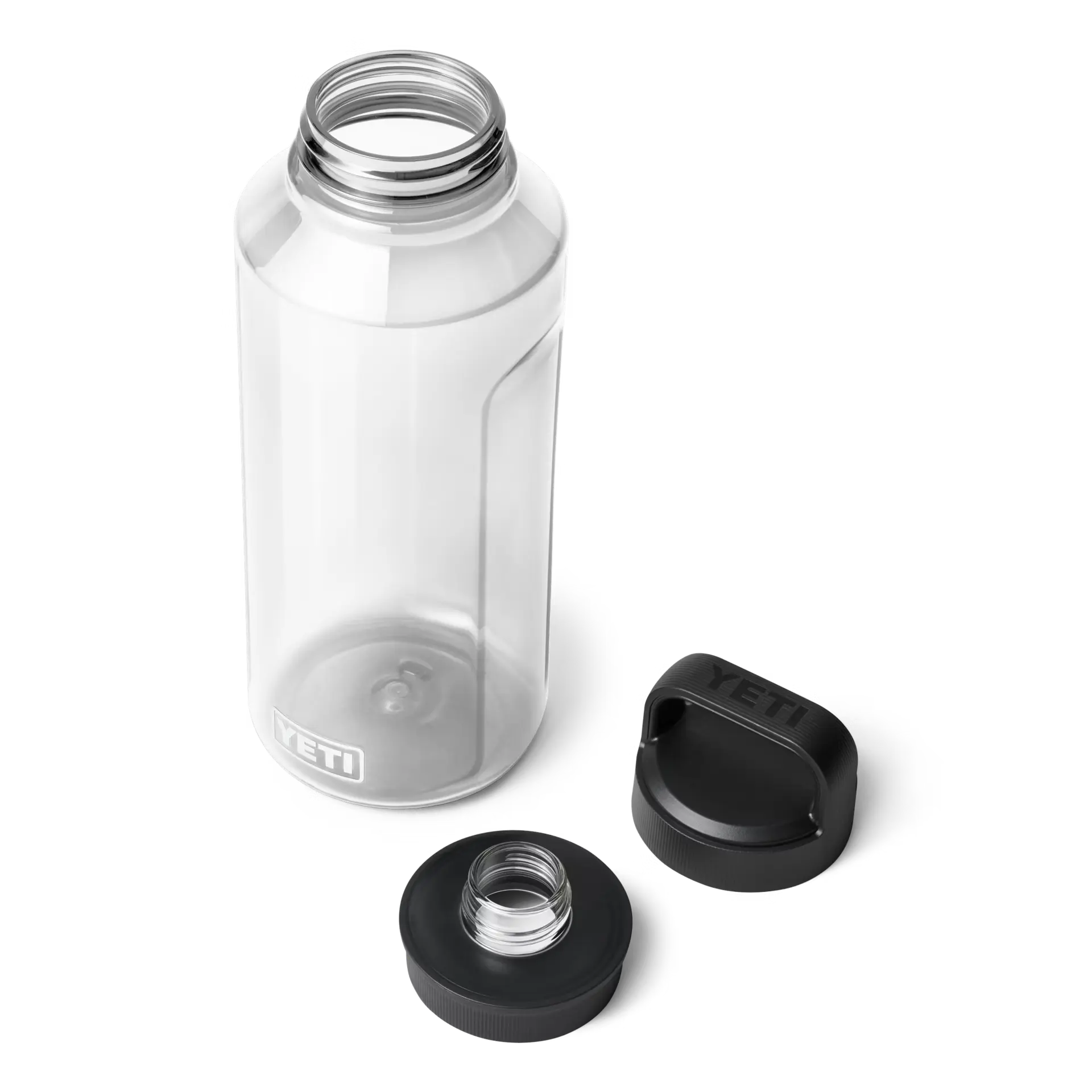Yonder 1.5L Clear Water Bottle - BPA Free Large Capacity Leakproof Sports Water Bottle for Gym, Hiking, Travel & Outdoor Activities