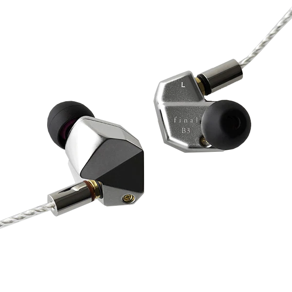 Final Audio B3 Dual Balanced Armature Driver Earphones - High-Fidelity Sound for Audiophiles (Open Box) | Perfect for Studio Monitoring, Gaming & Music Listening