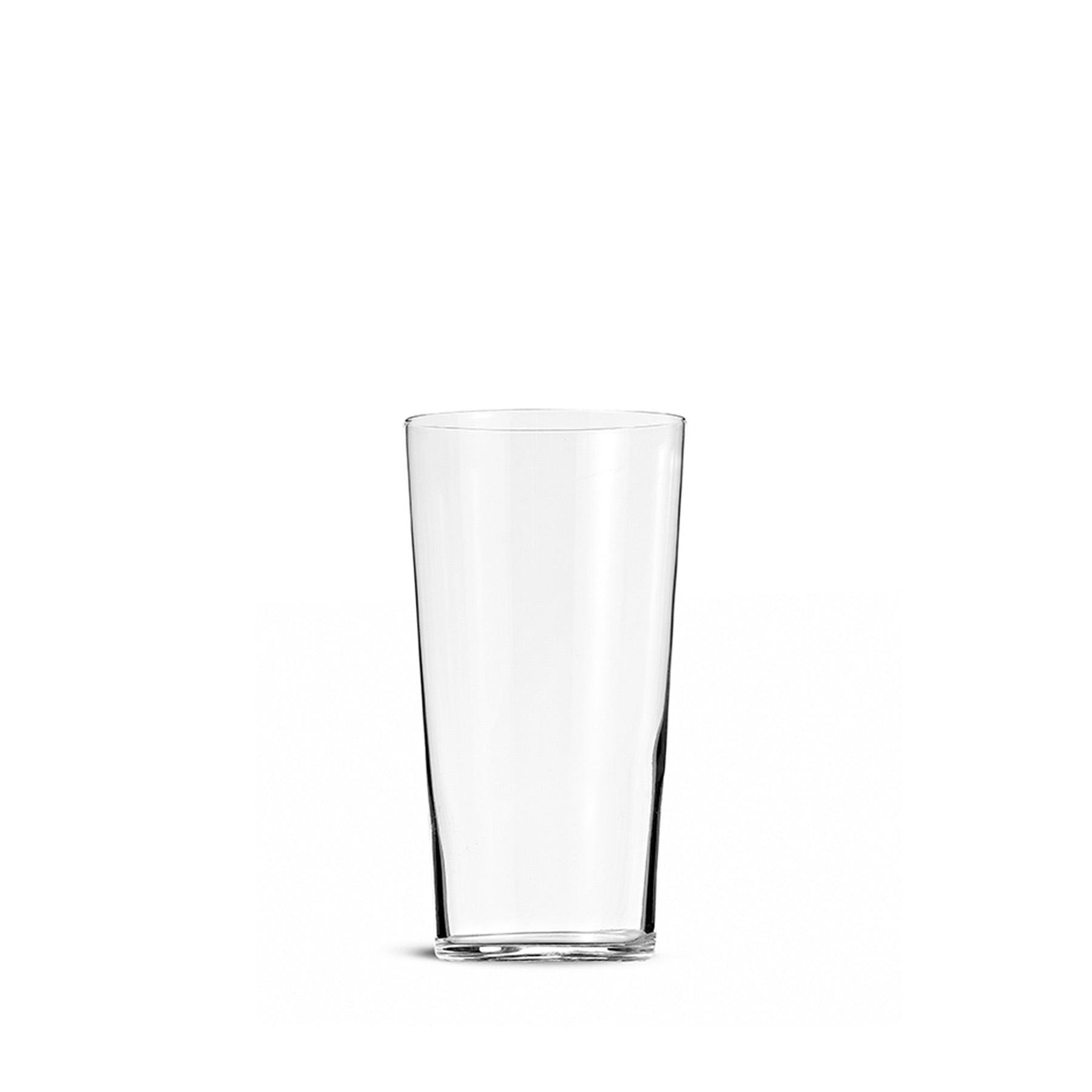 Premium Straight Glass Tumbler Set - 12.25 oz (6-Pack) - Ideal for Iced Coffee, Smoothies, Cocktails & Home Bar Use