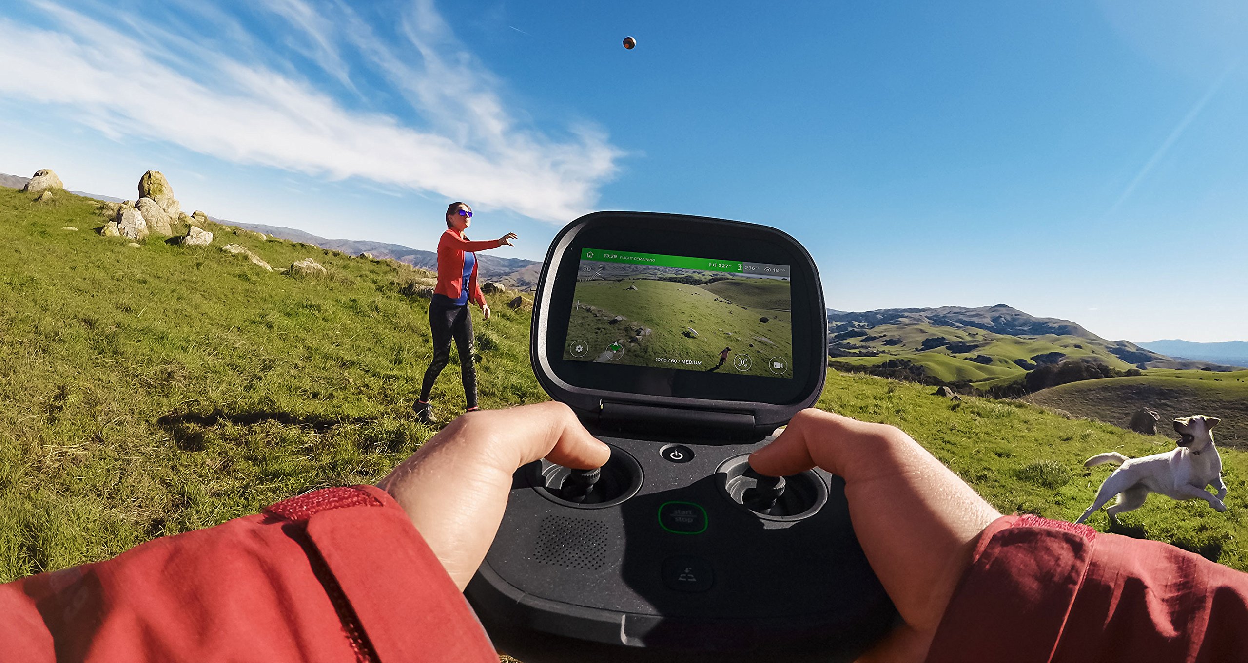 GoPro Karma Controller - Black | Wireless Drone Remote for GoPro Karma | Perfect for Aerial Photography & Outdoor Adventures