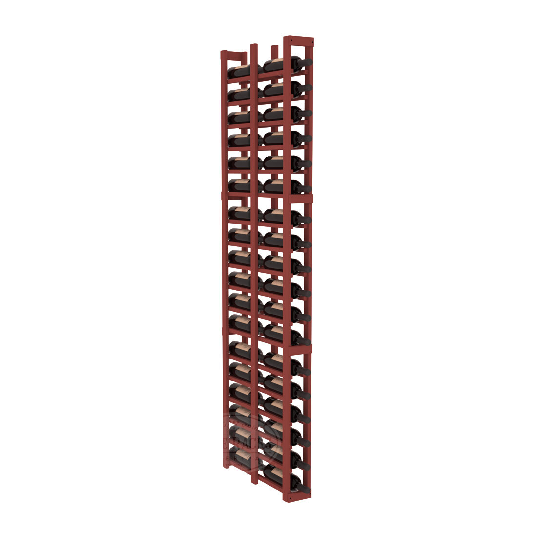 InstaCellar 1 Column Double Deep Storage Rack - Heavy Duty Metal Shelving for Warehouse, Garage, and Industrial Organization