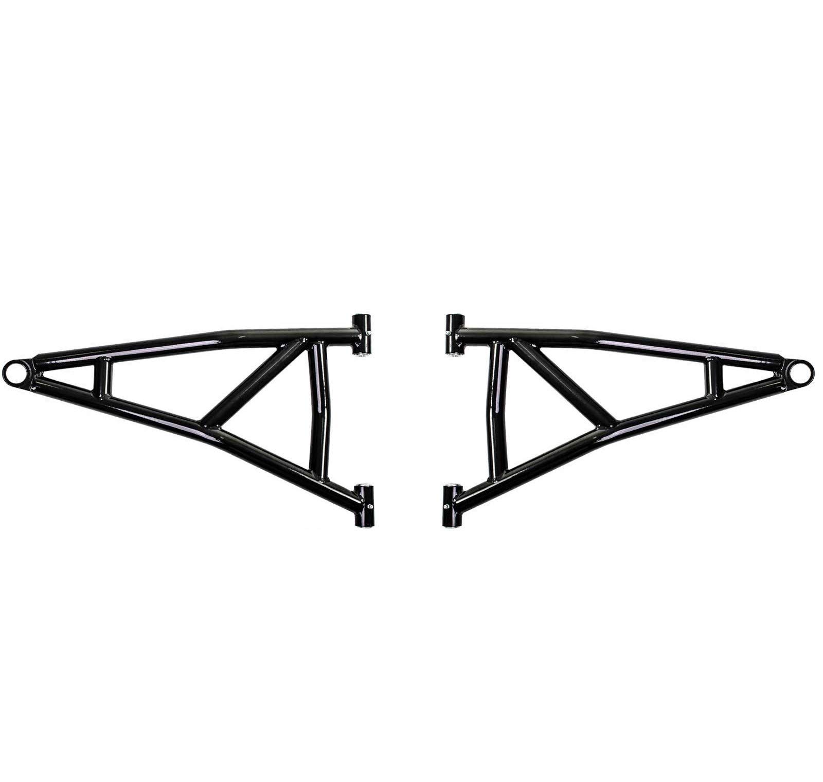 SuperATV (2) Lower High Clearance A-Arms for 2014+ Polaris RZR XP 1000 / XP 4 1000 - Non-Adjustable Red Off-Road Suspension Upgrade with 1.25