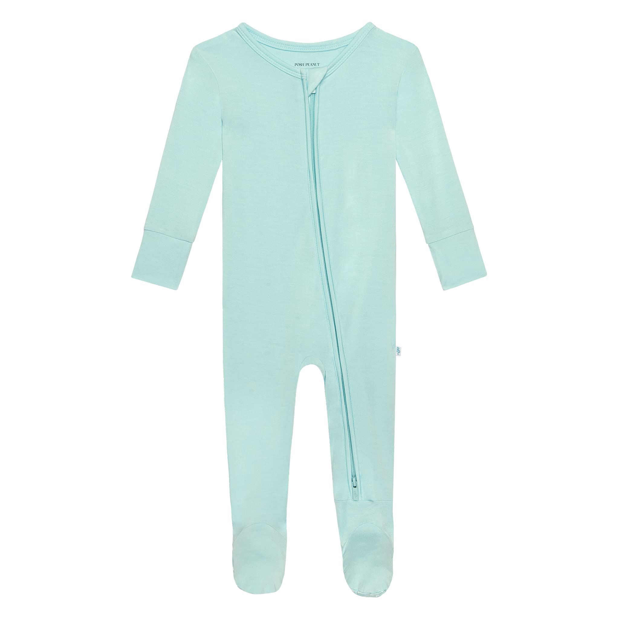 Posh Peanut Baby Rompers & Pajamas - Soft Bamboo Viscose Newborn Sleepers for Boys & Girls - Organic Kids One-Piece PJs - Perfect for Bedtime & Playtime
