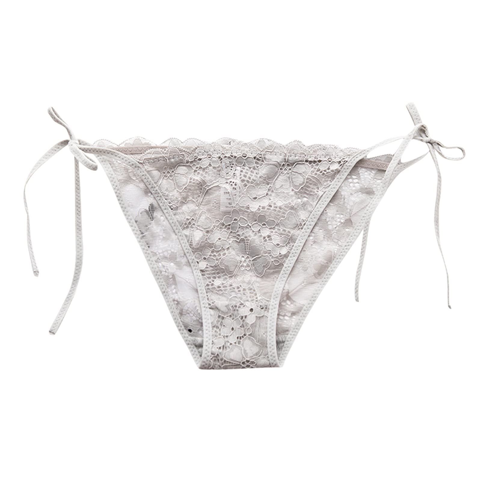 Sexy High Waist Panties for Women - Lace Bikini Briefs with Butt Lifting Design, Plus Size Underwear for Comfort & Confidence - Perfect for Date Night, Valentine's Gift & Winter Lingerie