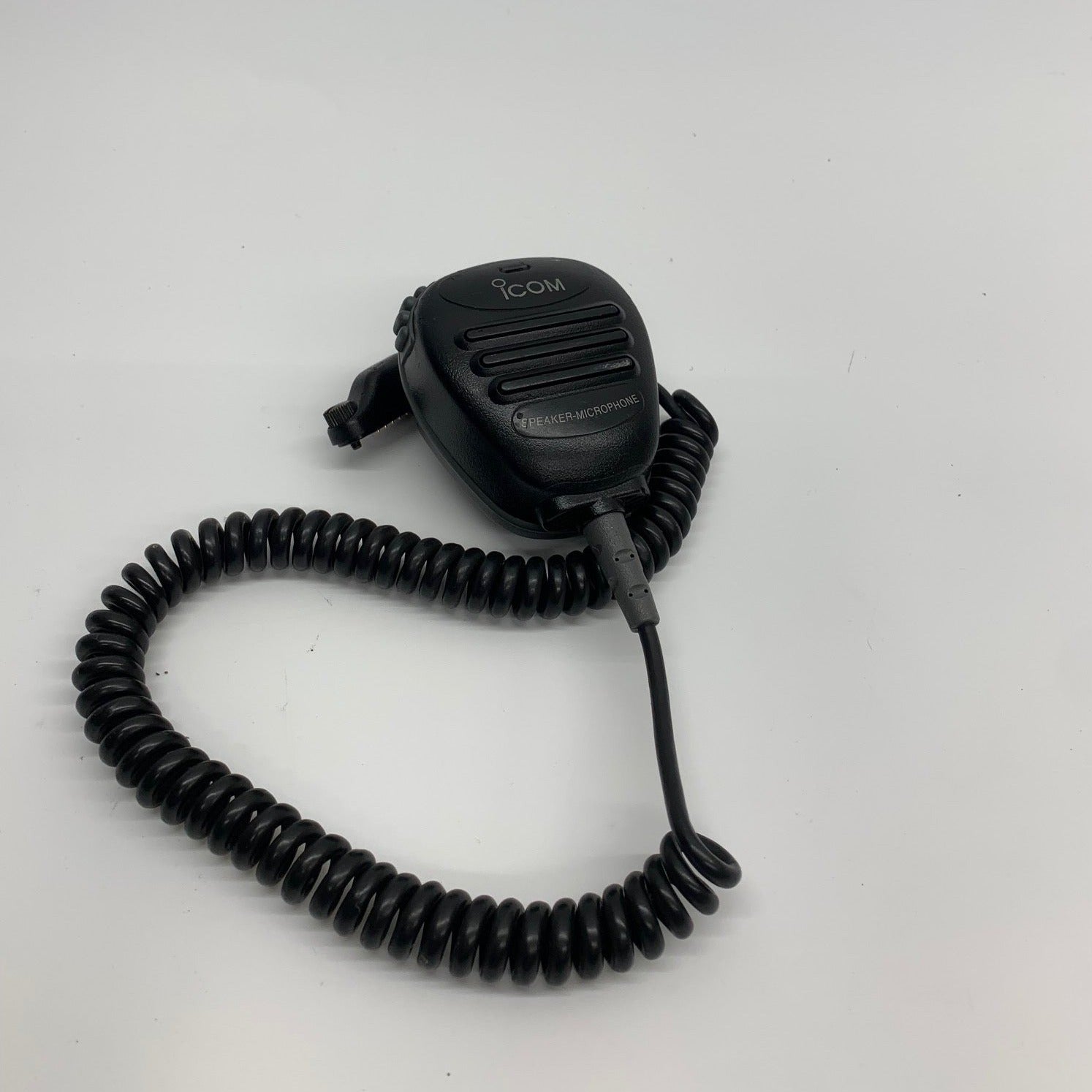 ICOM HM-138 Remote Speaker Microphone for Two-Way Radios - Hands-Free Communication for Security, Construction & Outdoor Activities