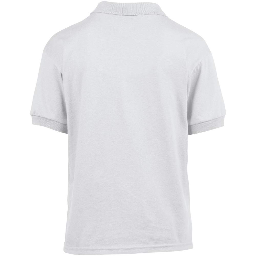 Gildan DryBlend Kids' Unisex Polo Shirt - Comfortable Cotton Blend for School, Sports & Casual Wear - Boys & Girls Short Sleeve Tee