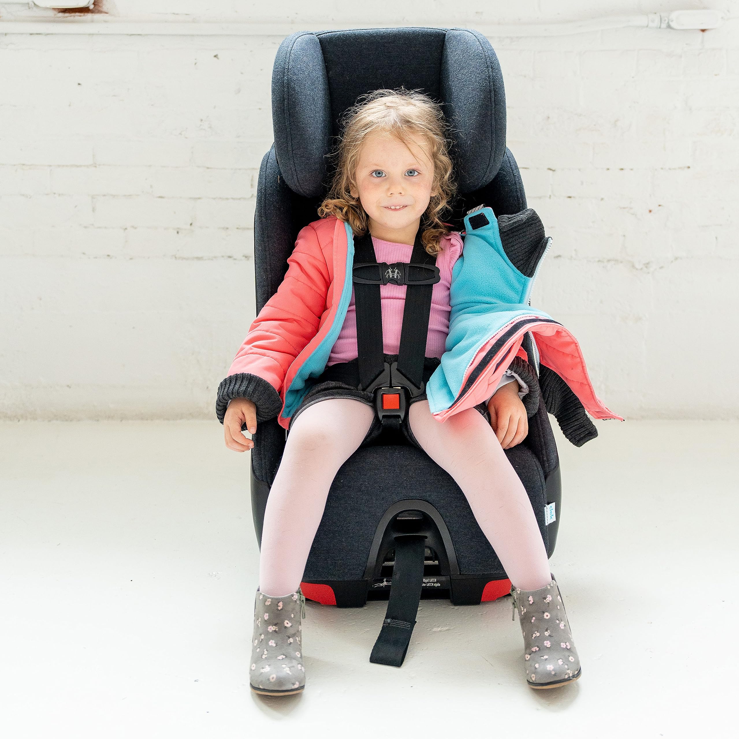 Buckle Me Baby Winter Coat - Safe & Warm Car Seat Jacket for Boys & Girls (6 Months to 6 Years) | Shark Tank Featured | Perfect for Winter Outings & Car Rides