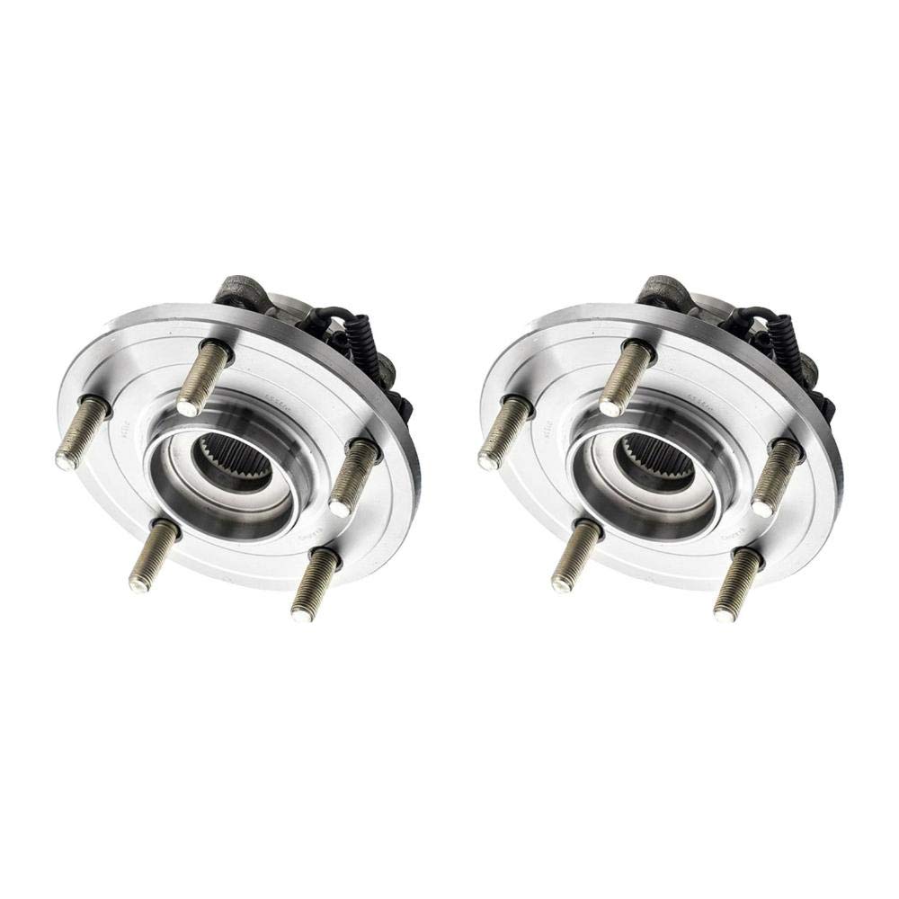 TOTMOX Set of 2 Front Wheel Hub and Bearing Assembly - Compatible with 515136 | Replacement for Worn-Out Wheel Bearings | Perfect for DIY Car Repairs & Maintenance