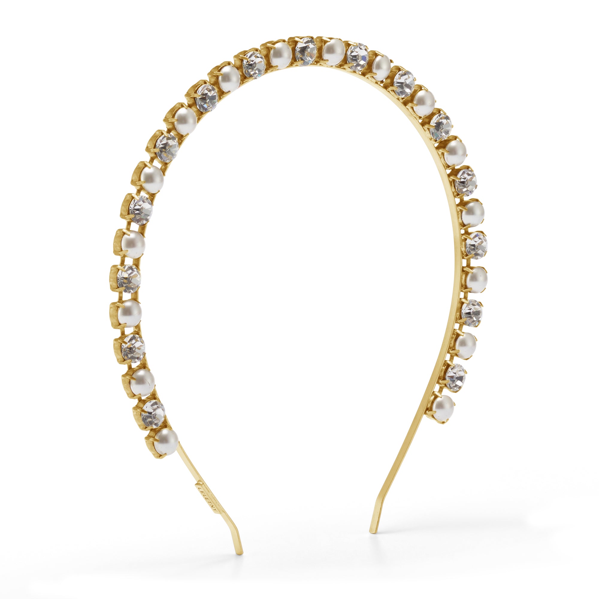 Elegant Pearl and Crystal Headband for Women - Fashion Hair Accessories for Weddings, Parties & Everyday Wear